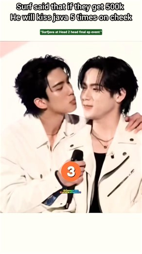 Surfjava accidental 💋, At Final ep event,fans went crazy🤭🦋#bl#blseries#shorts#head2head #surfjava