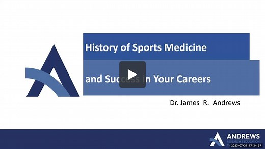 History of Sports Medicine