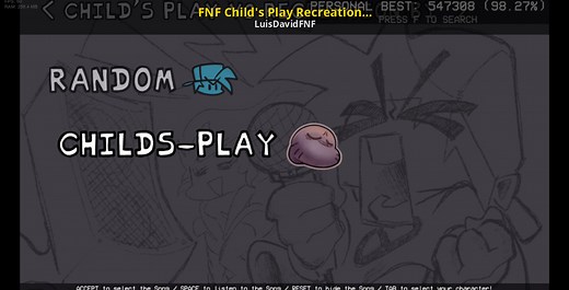 FNF Child's Play Recreation Psych Engine y Online Mod for Friday Night Funkin' | FNF Mods