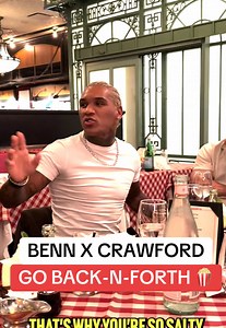 #JaiOpetaia was loving #ConorBenn and Terence Crawford's back-and-forth 😂 #Crawford #Bud #boxing