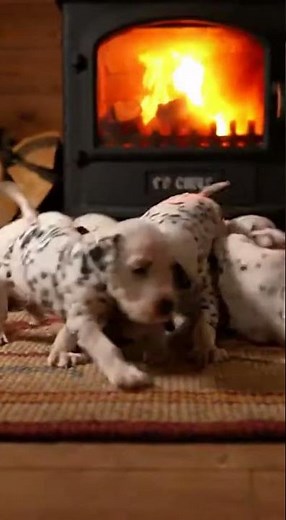 102 Dalmatians Puppies to the Rescue: They Kept Each Other Alive. #rescue #animals #hope #dog #dogs