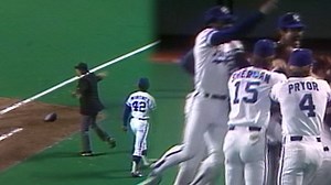 Rally de los Reales en el Juego 6 de la SM 1985