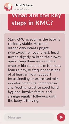 What are the key steps in KMC?