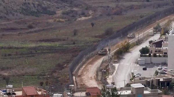 Israeli Tanks Seen Moving in Golan Heights-Syria Buffer Zone
