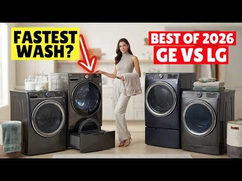 Best Washers in 2026 | GE vs LG | Smart, High-Efficiency & Combo Reviews