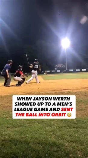 Jayson Werth Shows Off Power in Local Men’s League