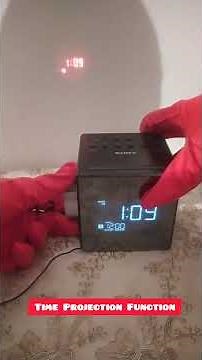 Sony ICF-C1PJ: Alarm Clock with Projection Function