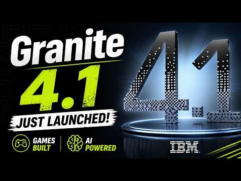 IBM Granite 4.1 Tested Locally 😳 Build Games with AI (Tic Tac Toe + Flappy Bird)