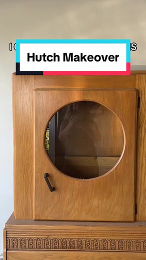 Hutch Makeover with Minwax: Dark Stain Transformation