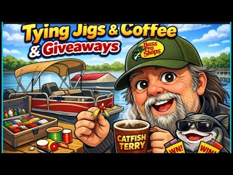 Coffee & Jigs Catfish Terry LIVE