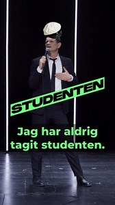 1.7M views · 19K reactions | Studenten tid  #studenten All the final "Tid för Skratt" shows are on sale and filling up. So get your tickets today and let's laugh together in September och October ❤️ www.alpitcher.com | Al Pitcher | Facebook