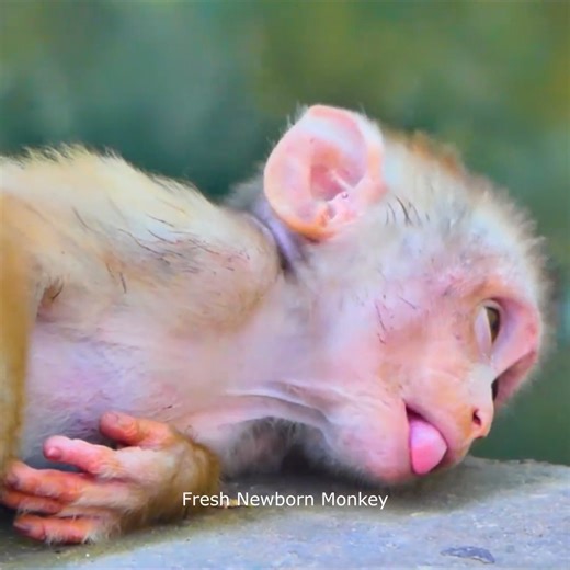 3.4K views · 81 reactions | Fresh Newborn Monkey on Reels | Facebook