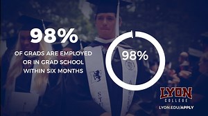 Our numbers speak for themselves. Prepare for your future and apply to Lyon College today! | Lyon College
