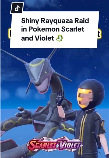 Shiny Rayquaza Raid Guide for Pokémon Scarlet and Violet