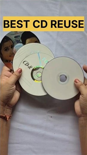 Old CD Reuse Hack#shorts#shortsfeed