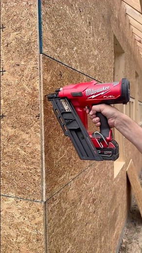 M18 Fuel 30 degree framing nailer from Milwaukee. #milwaukeetools