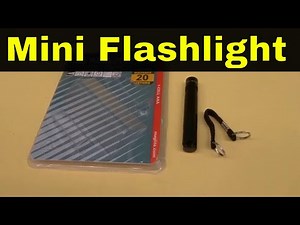Maglite Solitaire Mini Flashlight Review-Bright Light And Compact Size