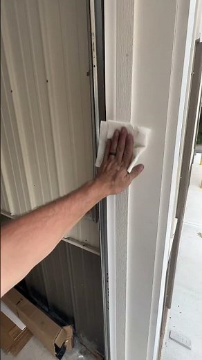 How to Install Garage Door Weatherstrip #garagedoors #garagedoor #homeimprovement