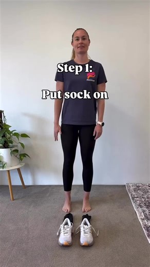 Did the sock and shoe challenge beat you? You’re not alone! 🧦👟These 3 physio-approved steps will help you build the balance and strength you need to nail it safely and confidently 🙌Kumbelin… | Plasticise