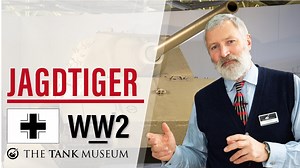David Willey, Curator at The Tank Museum, presents a Tank Chat on the mighty WW2 German Jagdtiger. | The Tank Museum