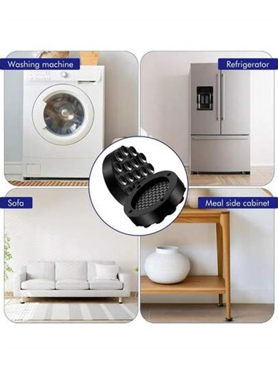 Washing Machine Shock-Absorbing Pad To Prevent Slipping Out, Electrical Soundproof Base, Floor Protector | SHEIN