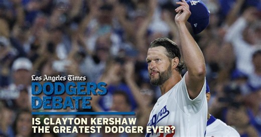 Is Clayton Kershaw the greatest Dodger ever? | Dodgers Debate