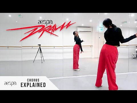 aespa (에스파) 'Drama' - Dance Tutorial - EXPLAINED (Chorus)