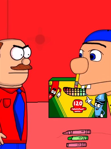 SML Movie Jeffy's Crayons! Animation#nicktendo #sml #smljeffy #animetikok #animation