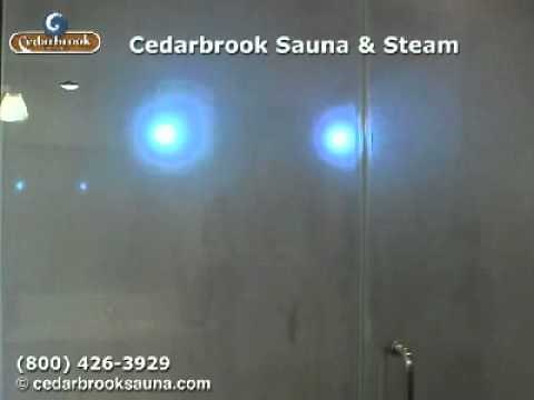 15 Build a Steamroom: The finished steam room