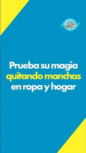 OxiClean elimina la suciedad en el hogar