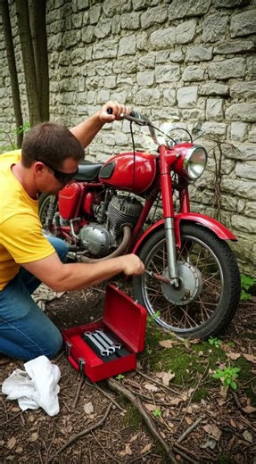 I Found a Rusted Motorcycle in the Woods… Then Restored It! (Unbelievable Transformation)