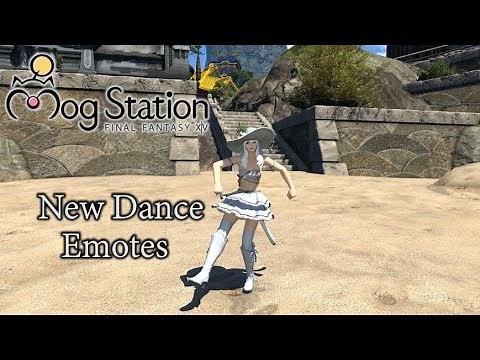 FFXIV: New Dance Emotes! - Mogstation Update