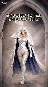Why does Emma Frost have such powerful abilities? #marvel #emmafrost