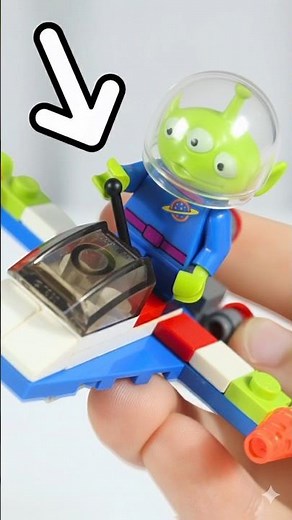 LEGO toy story alien spaceship