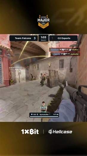 kyousuke EASY Triple Kill On Banana #bo3 #starladder #major #budapest #cs #cs2