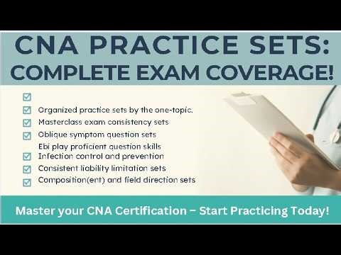 CNA Practice Sets