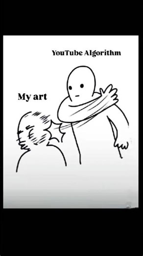 YouTube Algorithm vs My Art 😭... Every Artist can relate... ✍️🥺...