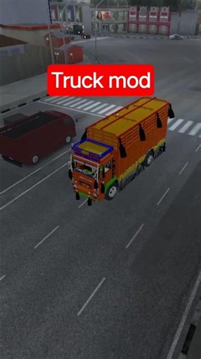 bas game truck mod #youtubeshorts #gaming #shorts #truck