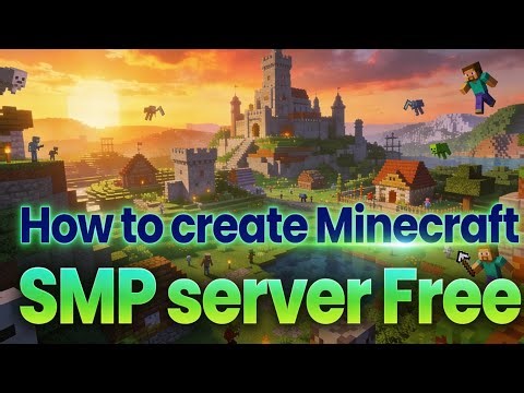 How to Create Your Mine Free & Play Multiplayer with friends in java edition