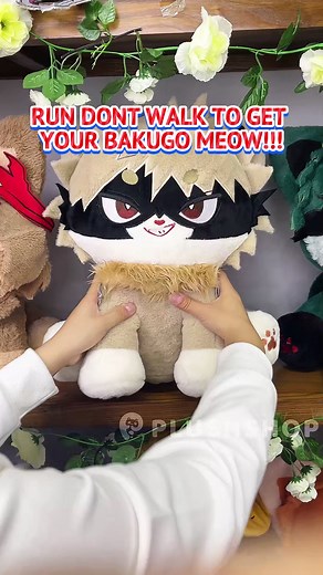 Run dont walk to get your bakugo meow! #bakugo #bakugou #katsukibakugou #katsuki #bakugoukatsuki #bakudeku #bkdk #mha #myheroacademia #bnha #bnhaedit #mhaedit #anime #animeedit #plush #plushies #fyp