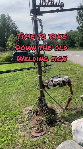 385K views · 3.2K reactions | She’s getting a bit rusty! #mechanic #welding #signs #repairshop #welder #mechaniclife #automotive | Carl's Garage | Facebook