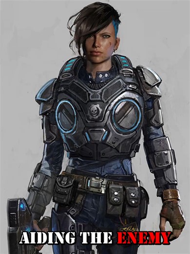 Teaming up with your nemesis #gearsofwar #gears5 #gearslore #gaming #xbox #gamingontiktok #lore #foryoupage #fyp