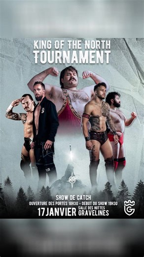 NORTH FRANCE WRESTLING Show KING OF THÉ NORTH 2 17/01/2025 A GRAVELINES #wrestling #catch @North France Wrestling