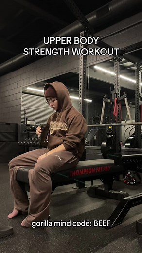 Bench & upper body workout #gymtok #workoutroutine #workouttips #workout #benchpress