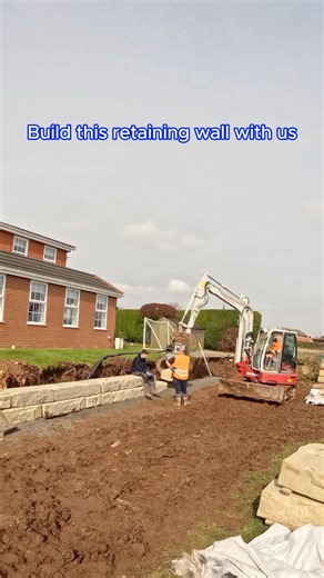 555K views · 7.7K reactions | LIKE for part 2  Build our latest Grand Ledge wall with us. Last week, we completed installation on this stunning residential wall. Using Grand Ledge blocks in Sandstone Colour for a beautiful limestone effect.  Do you have questions or are interested? Comment with all your questions! Plus we have a series on Grand Ledge responding to some of your comments on our profile! #wotblock #grandledge | WotBlock | Facebook