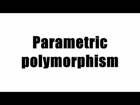 Parametric polymorphism