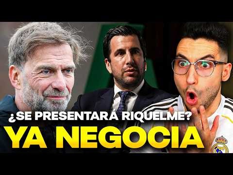 🚨RIQUELME IS ALREADY NEGOTIATING WITH KLOPP! WILL HE RUN FOR THE REAL MADRID PRESIDENTIAL OFFICE?