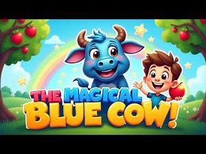The Magical Blue Cow Story | A Fun Story For Kids | English Story