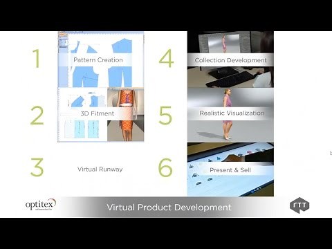 Optitex การใช้โปรแกรมเสมือนจริง เพื่องานออกแบบ