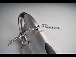 fuller moto builds futuristic 2029 electric motorcycle with 3D-printed titanium parts